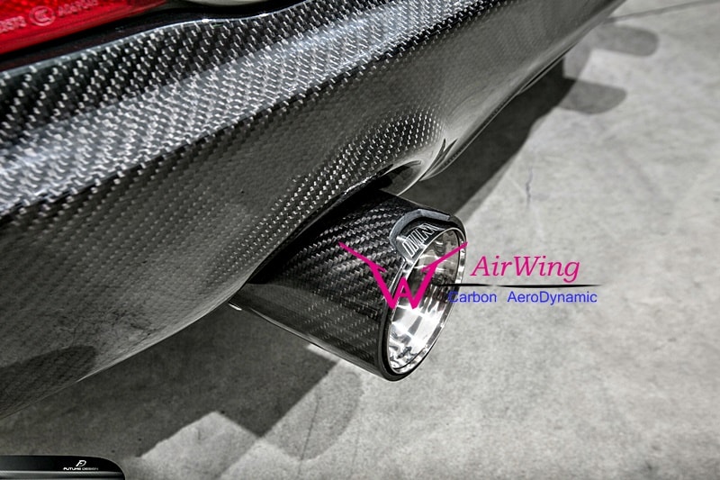 BMW F22 M-TECH performance style carbon diffuser 03